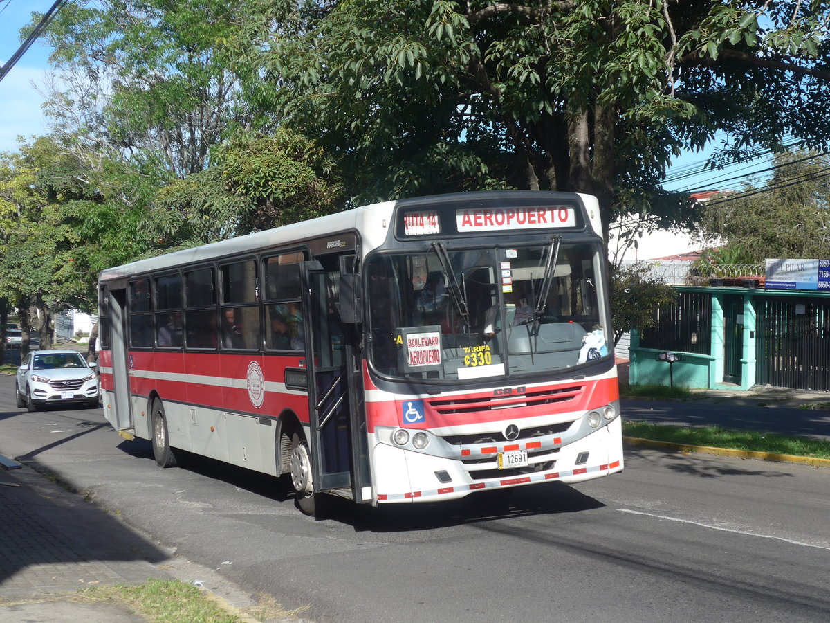 (211'071) - Pavas, San Jos - 12'691 - Caio-Mercedes am 13. November 2019 in San Jos