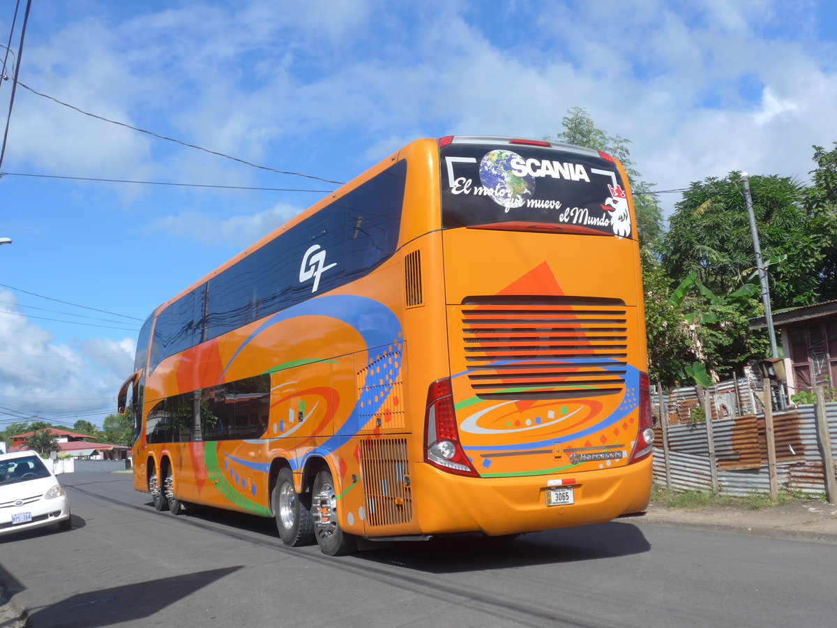 (211'897) - Deldu, San Jos - 3065 - Marcopolo/Scania am 21. November 2019 in La Cruz