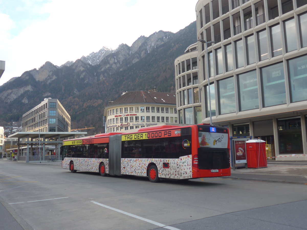 (212'578) - SBC Chur - Nr. 57/GR 155'857 - Mercedes am 7. Dezember 2019 beim Bahnhof Chur