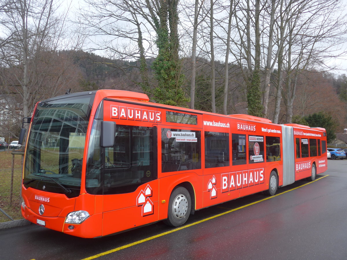 (213'084) - STI Thun - Nr. 707/BE 835'707 - Mercedes am 23. Dezember 2019 bei der Schifflndte Thun