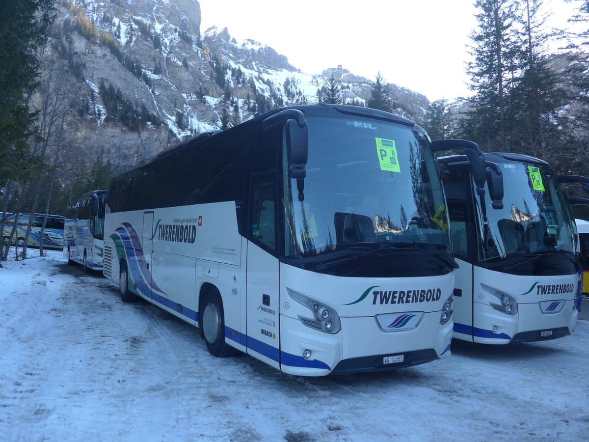 (213'656) - Twerenbold, Baden - Nr. 46/AG 14'155 - VDL am 11. Januar 2020 in Adelboden, Unter dem Birg