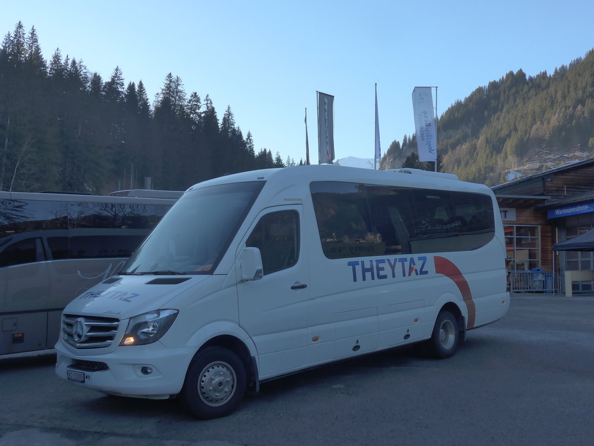 (213'691) - Theytaz, Sion - VS 11'005 - Mercedes am 11. Januar 2020 in Adelboden, ASB