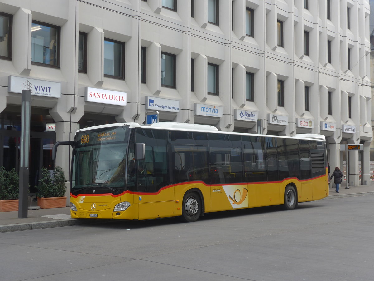 (214'443) - Steiger, Schlatt - Nr. 335/ZH 67'476 - Mercedes am 18. Februar 2020 in Winterthur, Museumstrasse/HB
