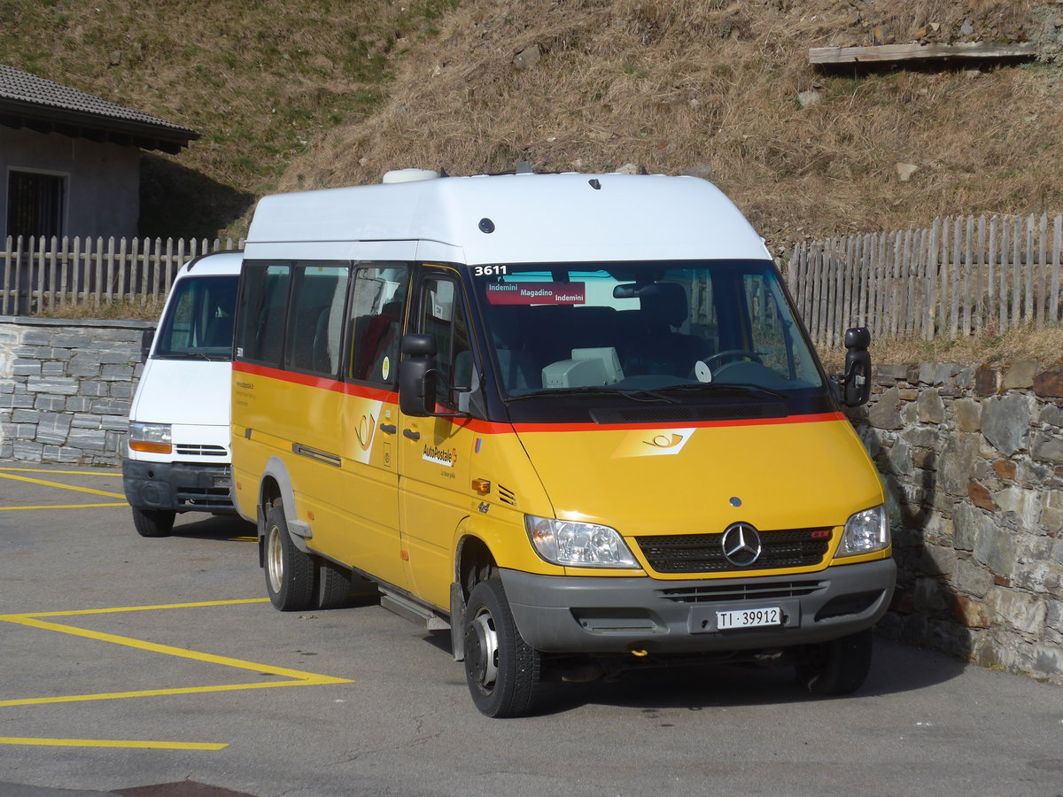 (214'711) - Domenighetti, Indemini - TI 39'912 - Mercedes (ex Schnider, Schpfheim) am 21. Februar 2020 in Indemini, Paese