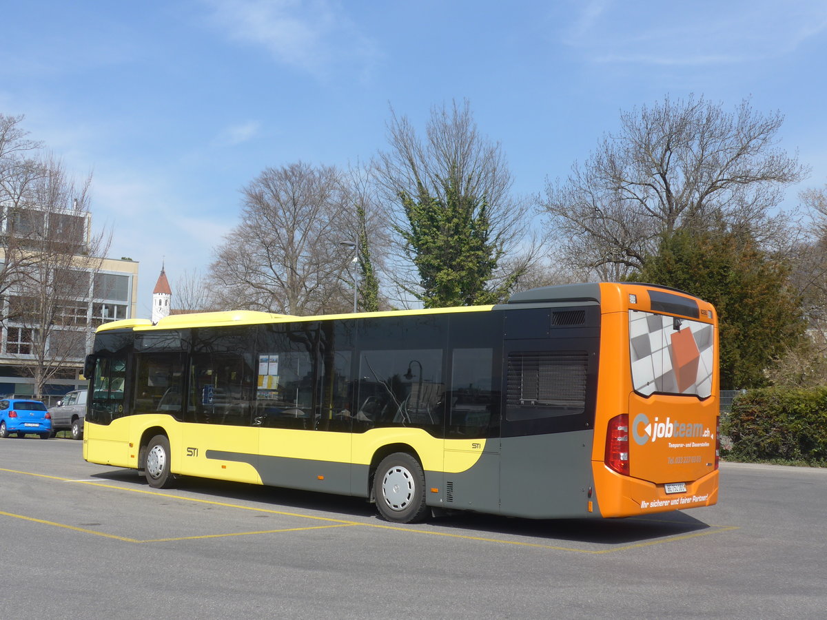 (215'620) - STI Thun - Nr. 181/BE 752'181 - Mercedes am 27. Mrz 2020 bei der Schifflndte Thun