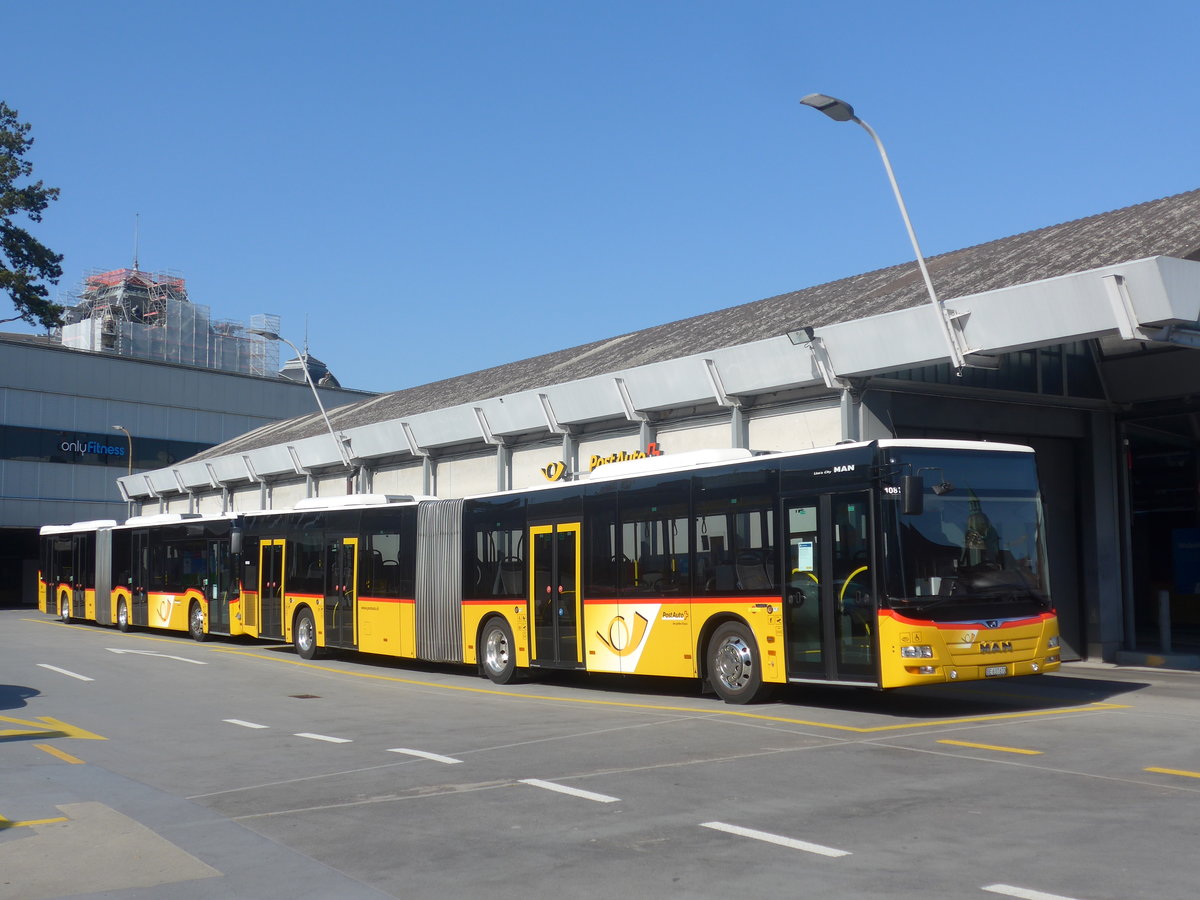 (215'823) - PostAuto Bern - Nr. 670/BE 637'670 - MAN am 4. April 2020 in Bern, Postautostation