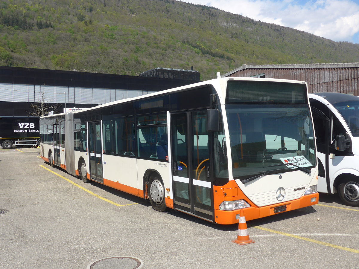 (216'022) - BSU Solothurn - Nr. 42 - Mercedes am 12. April 2020 in Biel, Rattinbus