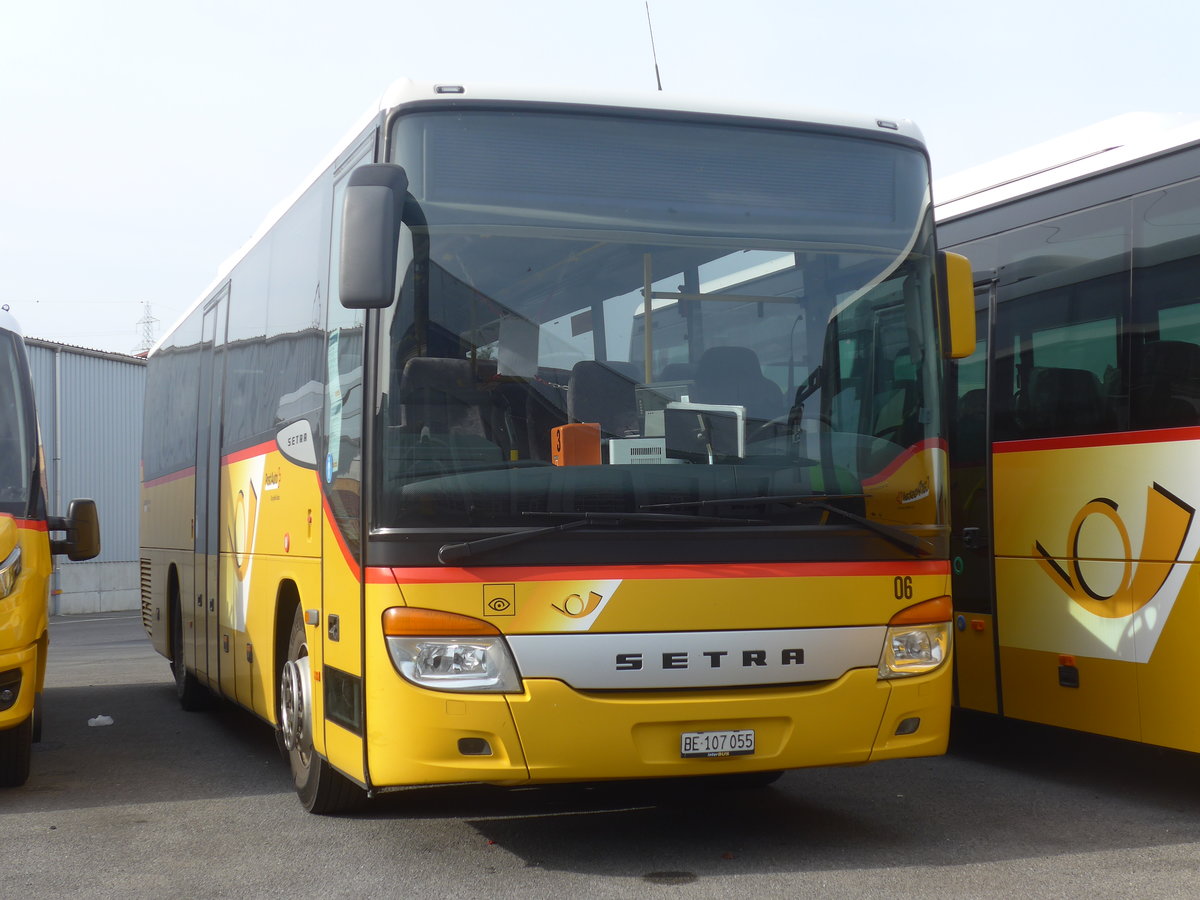 (216'236) - Kbli, Gstaad - Nr. 6/BE 107'055 - Setra am 19. April 2020 in Kerzers, Interbus