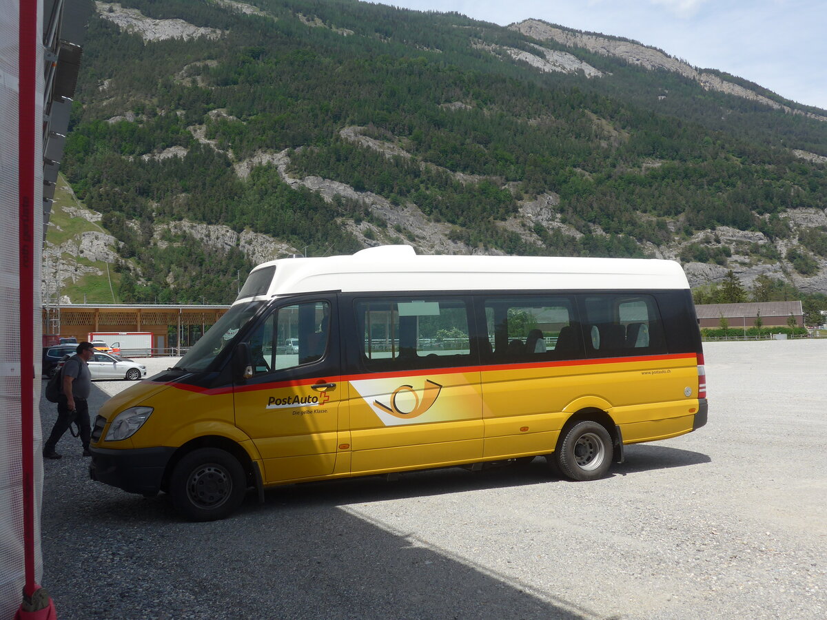 (217'242) - PostAuto Ostschweiz - TG 103'566 - Mercedes (ex Postautobetriebe Unteres Toggenburg, L�tisburg) am 23. Mai 2020 in Chur, Garage Obere Au