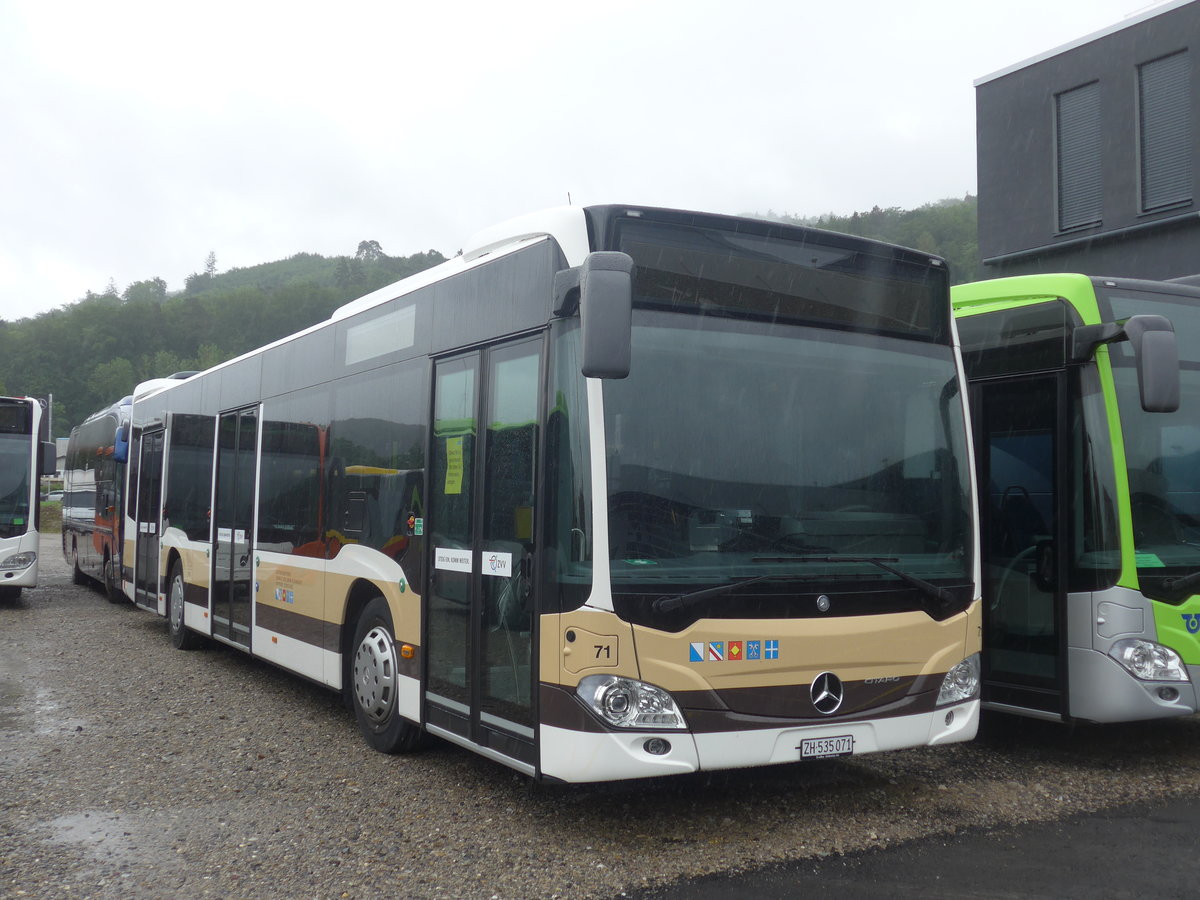 (217'258) - AZZK Zollikon - Nr. 71/ZH 535'071 - Mercedes am 23. Mai 2020 in Winterthur, EvoBus