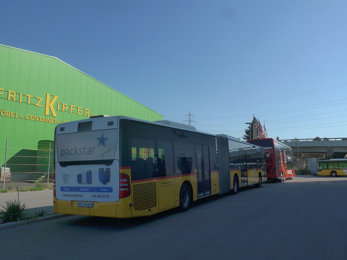 (217'473) - AVA Biel - Nr. 9/BE 666'082 - Mercedes am 31. Mai 2020 in Kerzers, Interbus