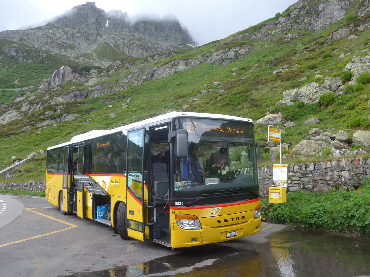 (218'136) - PostAuto Bern - Nr. 70/BE 653'387 - Setra am 21. Juni 2020 in Susten, Steingletscher