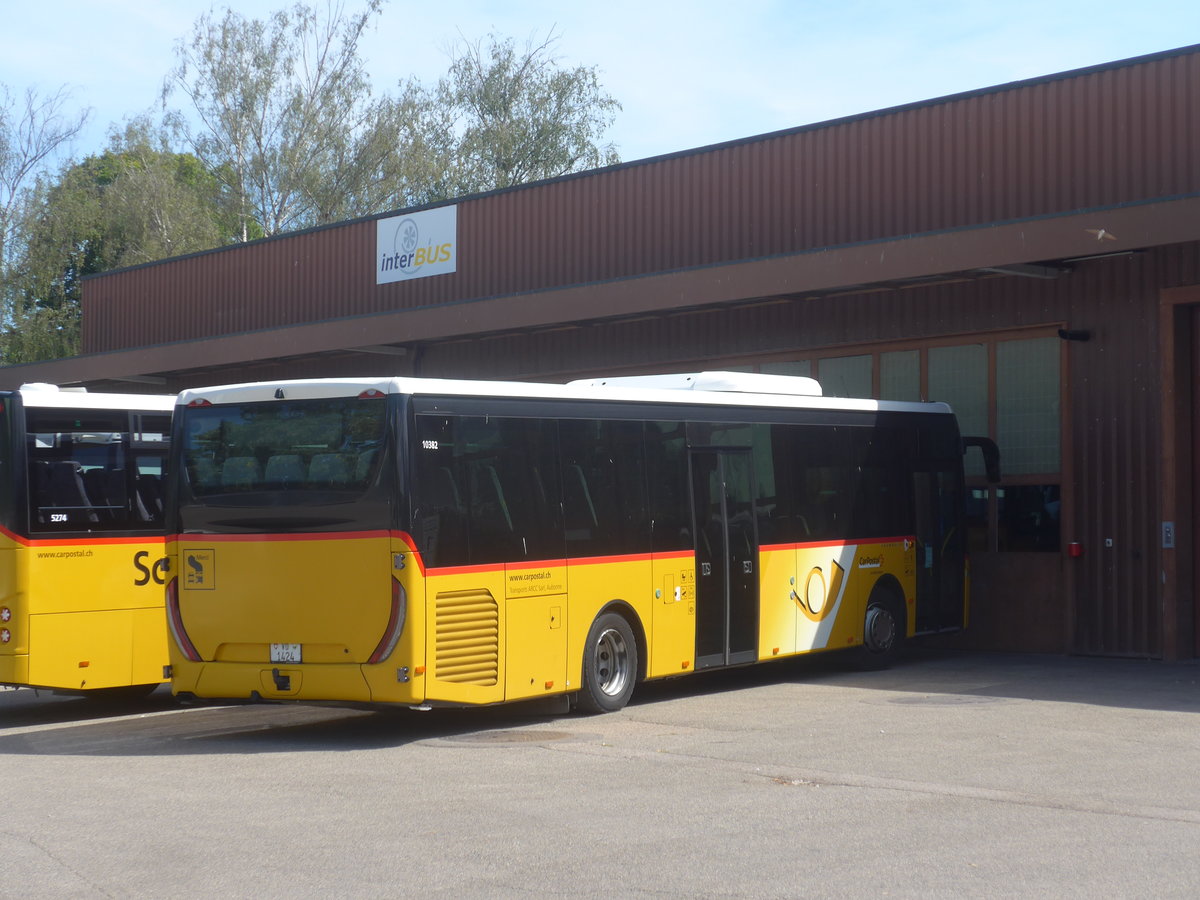 (219'034) - ARCC Aubonne - VD 1424 - Iveco am 25. Juli 2020 in Yverdon, Postgarage