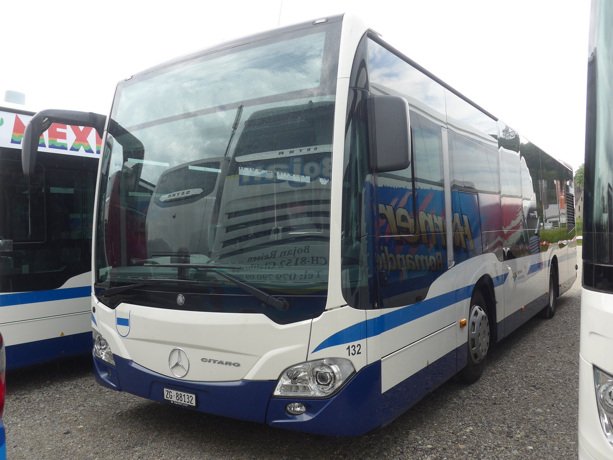 (219'132) - ZVB Zug - Nr. 132/ZG 88'132 - Mercedes am 26. Juli 2020 in Winterthur, EvoBus