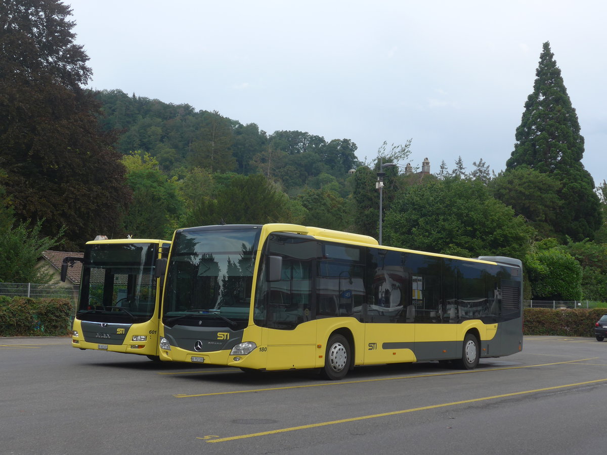 (219'655) - STI Thun - Nr. 180/BE 752'180 - Mercedes am 10. August 2020 bei der Schifflndte Thun