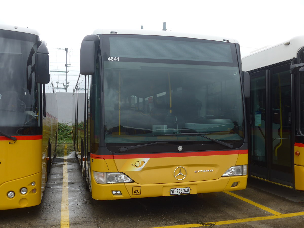 (220'298) - CarPostal Ouest - VD 335'348 - Mercedes am 30. August 2020 in Yverdon, Garage