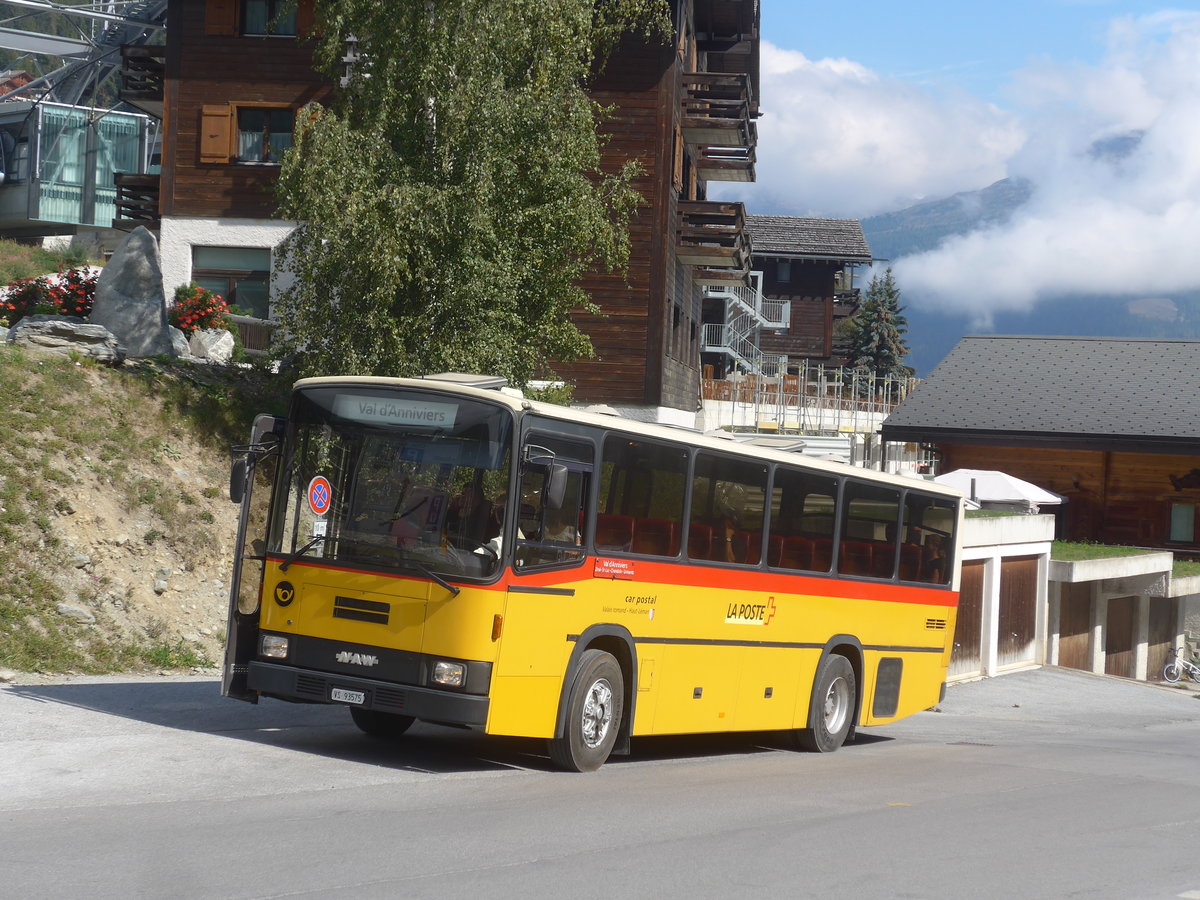 (220'487) - Oser, Brchen - VS 93'575 - NAW/Lauber (ex Epiney, Ayer) am 6. September 2020 in Grimentz, Tlcabine