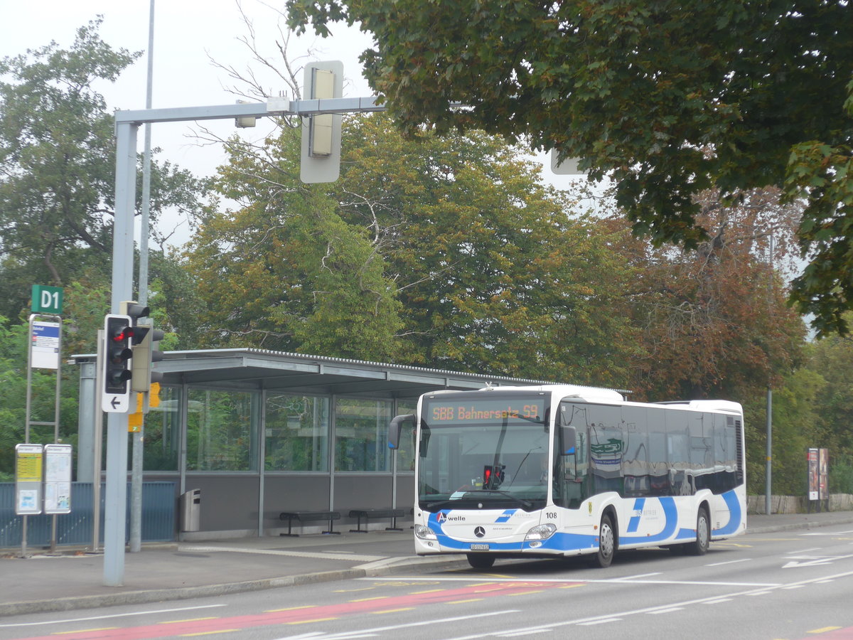 (220'825) - BOGG Wangen b.O. - Nr. 108/SO 117'612 - Mercedes am 20. September 2020 beim Bahnhof Olten