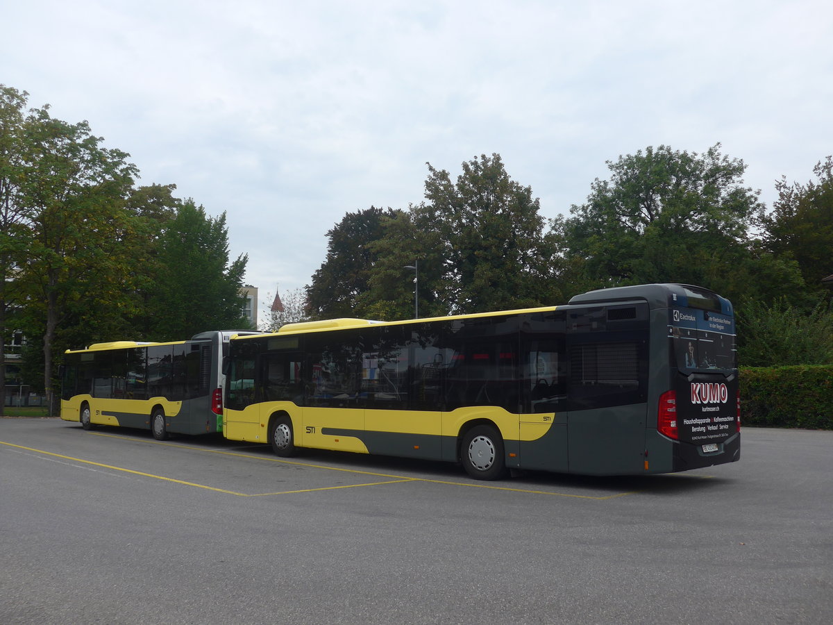 (220'946) - STI Thun - Nr. 403/BE 432'403 - Mercedes am 22. September 2020 bei der Schifflndte Thun