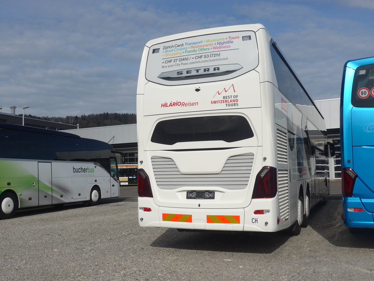 (224'871) - Hilrio, Schtz - Setra am 11. April 2021 in Winterthur, EvoBus