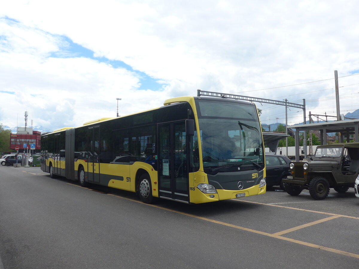 (225'702) - STI Thun - Nr. 165/BE 752'165 - Mercedes am 3. Juni 2021 in Thun