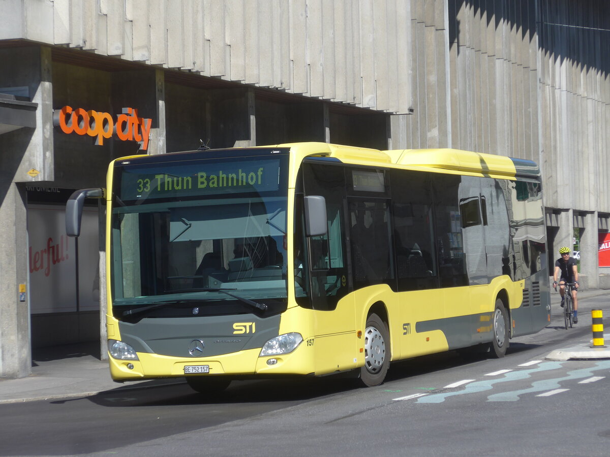 (225'895) - STI Thun - Nr. 157/BE 752'157 - Mercedes am 14. Juni 2021 in Thun, Marktgasse