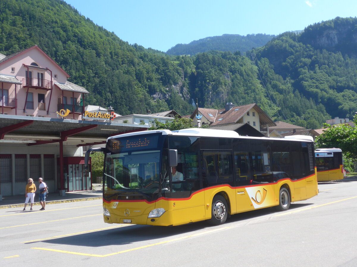 (226'263) - Flck, Brienz - Nr. 22/BE 868'722 - Mercedes am 10. Juli 2021 in Meiringen, Postautostation