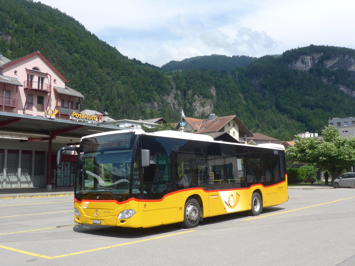 (226'283) - Flck, Brienz - Nr. 22/BE 868'724 - Mercedes am 10. Juli 2021 in Meiringen, Postautostation