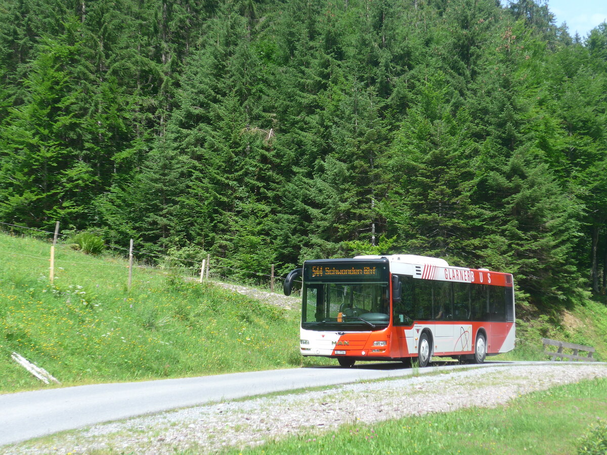 (226'441) - AS Engi - Nr. 10/GL 7710 - MAN am 12. Juli 2021 in Schwanden, Kies