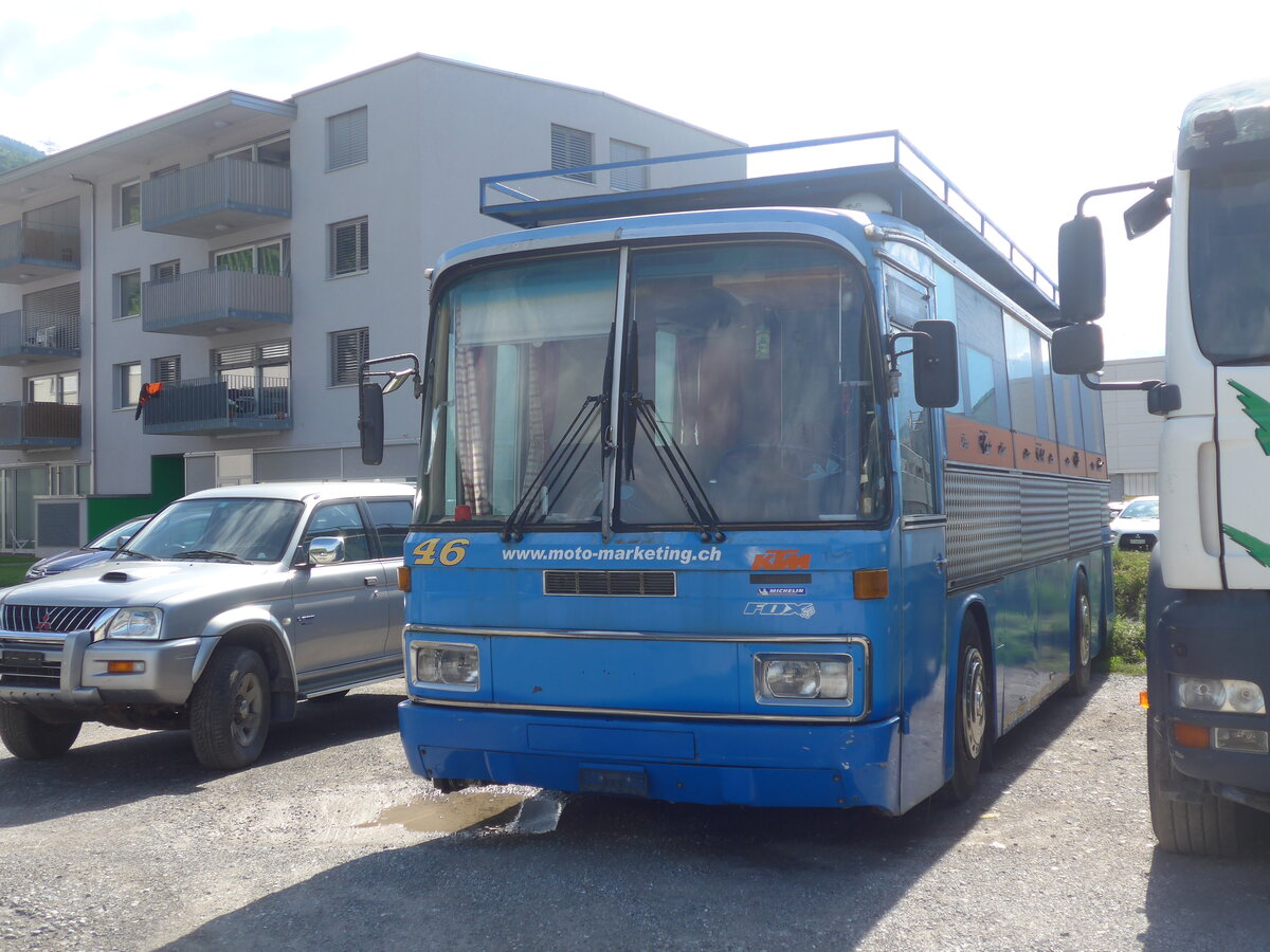 (226'563) - ??? - Nr. 46 - Mercedes am 17. Juli 2021 in Sion, Tamoil-Tankstelle