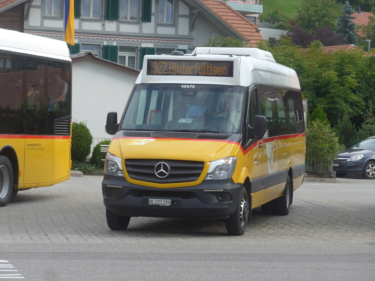 (227'009) - Lthi, Hinterfultigen - BE 221'299 - Mercedes am 7. August 2021 in Riggisberg, Post