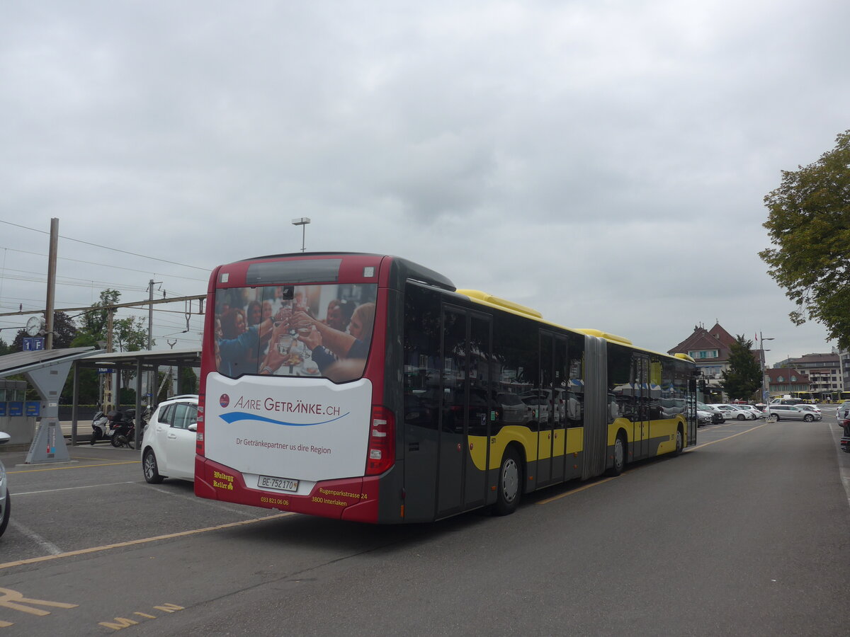 (227'362) - STI Thun - Nr. 170/BE 752'170 - Mercedes am 19. August 2021 in Thun, CarTerminal