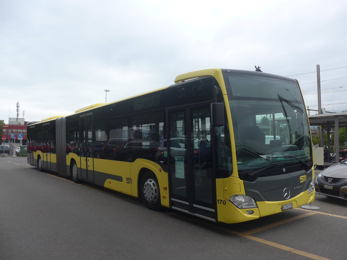 (227'363) - STI Thun - Nr. 170/BE 752'170 - Mercedes am 19. August 2021 in Thun, CarTerminal