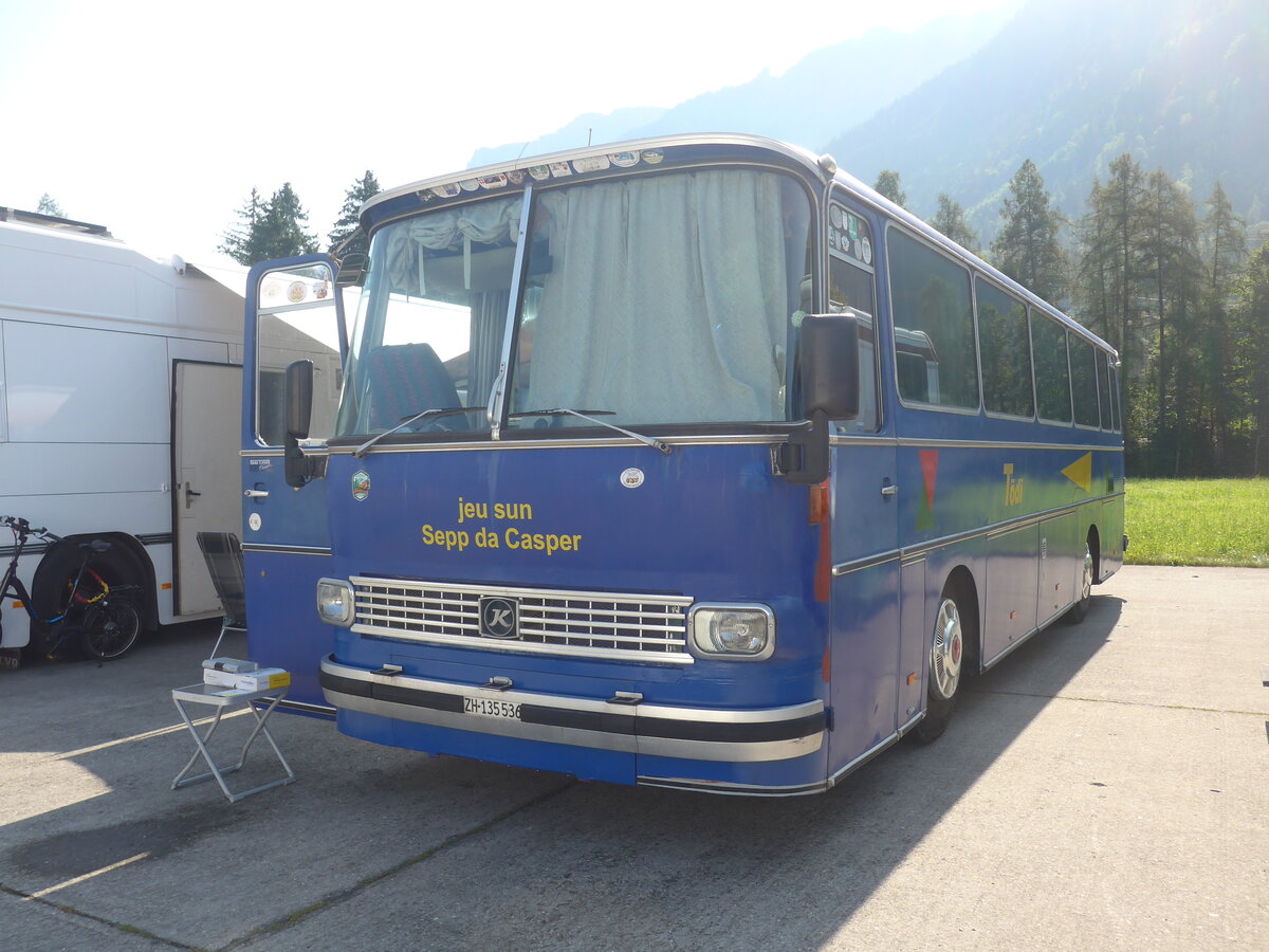 (227'414) - Camenisch, Dietlikon - ZH 135'536 - Setra am 21. August 2021 in Interlaken, Flugplatz