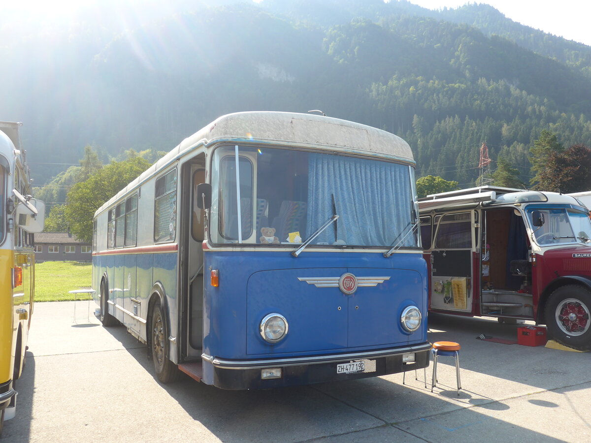 (227'441) - Oswald, Stallikon - ZH 477'192 - FBW/Hess (ex AAGR Rothenburg Nr. 44) am 21. August 2021 in Interlaken, Flugplatz