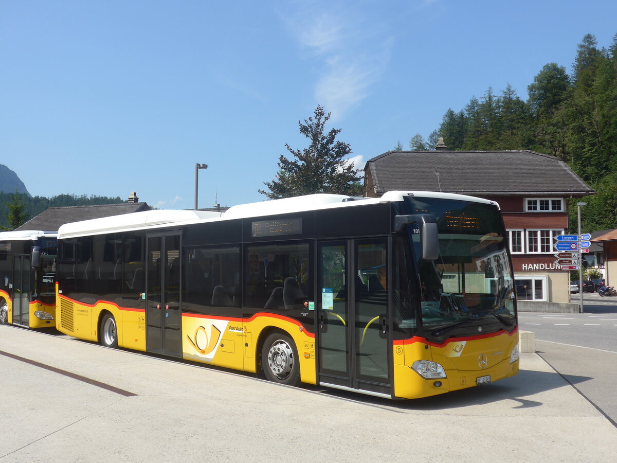 (227'463) - Flck, Brienz - Nr. 5/BE 113'349 - Mercedes am 21. August 2021 in Innertkirchen, Grimseltor