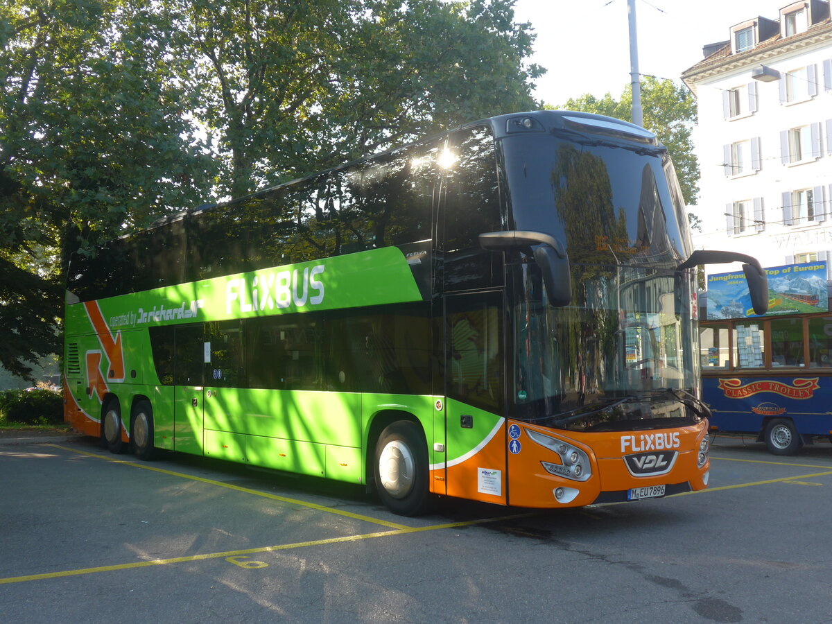 (227'714) - Aus Deutschland: Dr. Richard, Mnchen - M-EU 7896 - VDL am 4. September 2021 in Zrich, Sihlquai