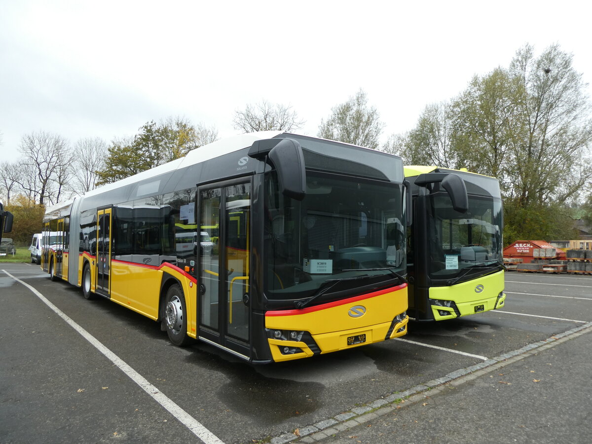 (229'909) - Steiner, Ortschwaben - (23'678) - Solaris am 30. Oktober 2021 in Ruswil, Garage ARAG