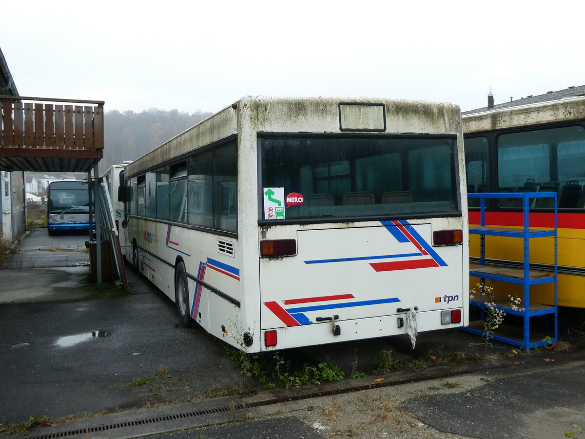 (230'742) - TPN Nyon (Rtrobus) - Mercedes am 14. November 2021 in Faoug, Carrosserie Etter