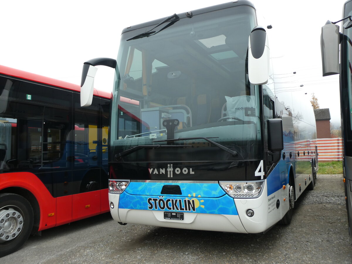 (230'876) - Stcklin, Wettingen - Nr. 4 - Van Hool am 21. November 2021 in Schmerikon, Thomann