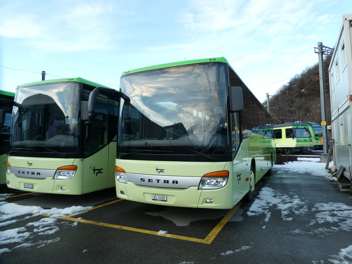 (231'180) - TPC Aigle - Nr. 5/BS 5130 - Setra am 12. Dezember 2021 in Aigle, Dpt