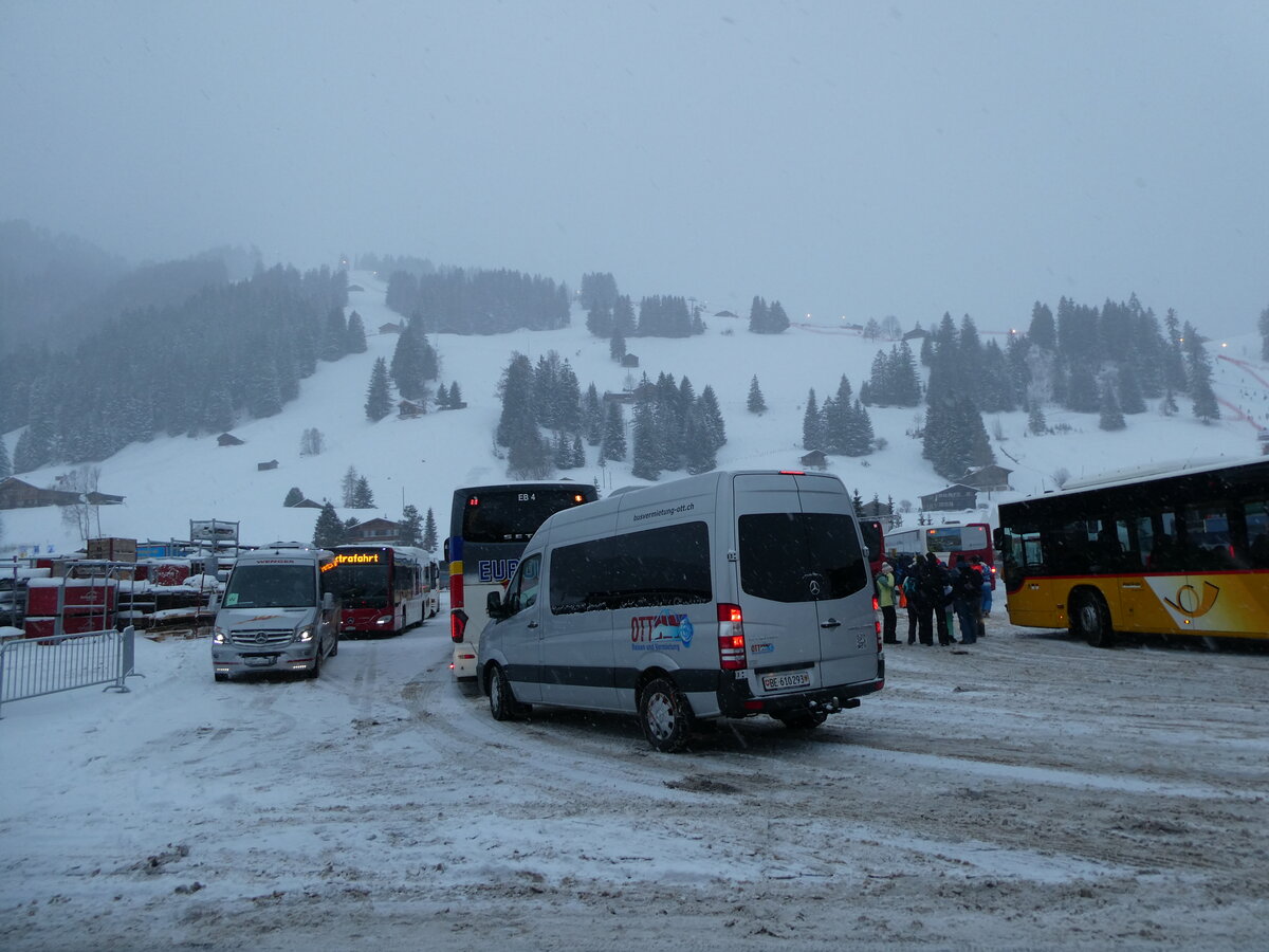 (231'836) - Ott, Steffisbrug - BE 610'293 - Mercedes am 9. Januar 2022 in Adelboden, Weltcup