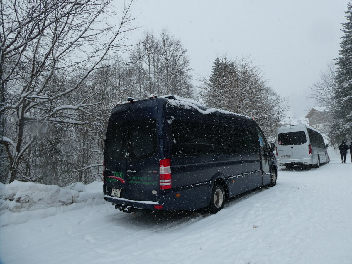 (231'922) - Zurbriggen, Saas-Almagell - VS 505 - Mercedes am 9. Januar 2022 in Adelboden, ASB