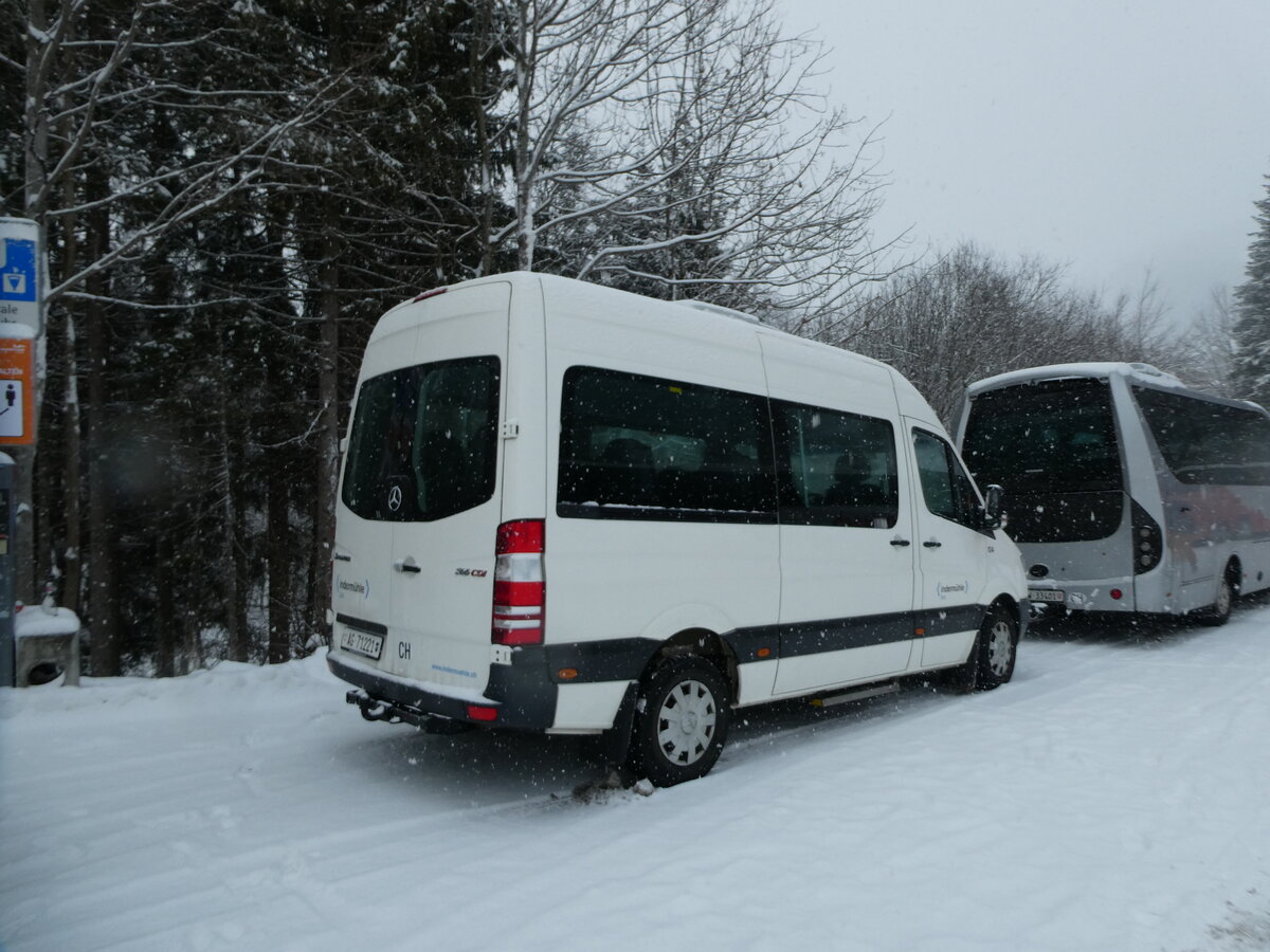 (231'928) - Indermhle, Rekingen - Nr. 104/AG 71'221 - Mercedes am 9. Januar 2022 in Adelboden, ASB