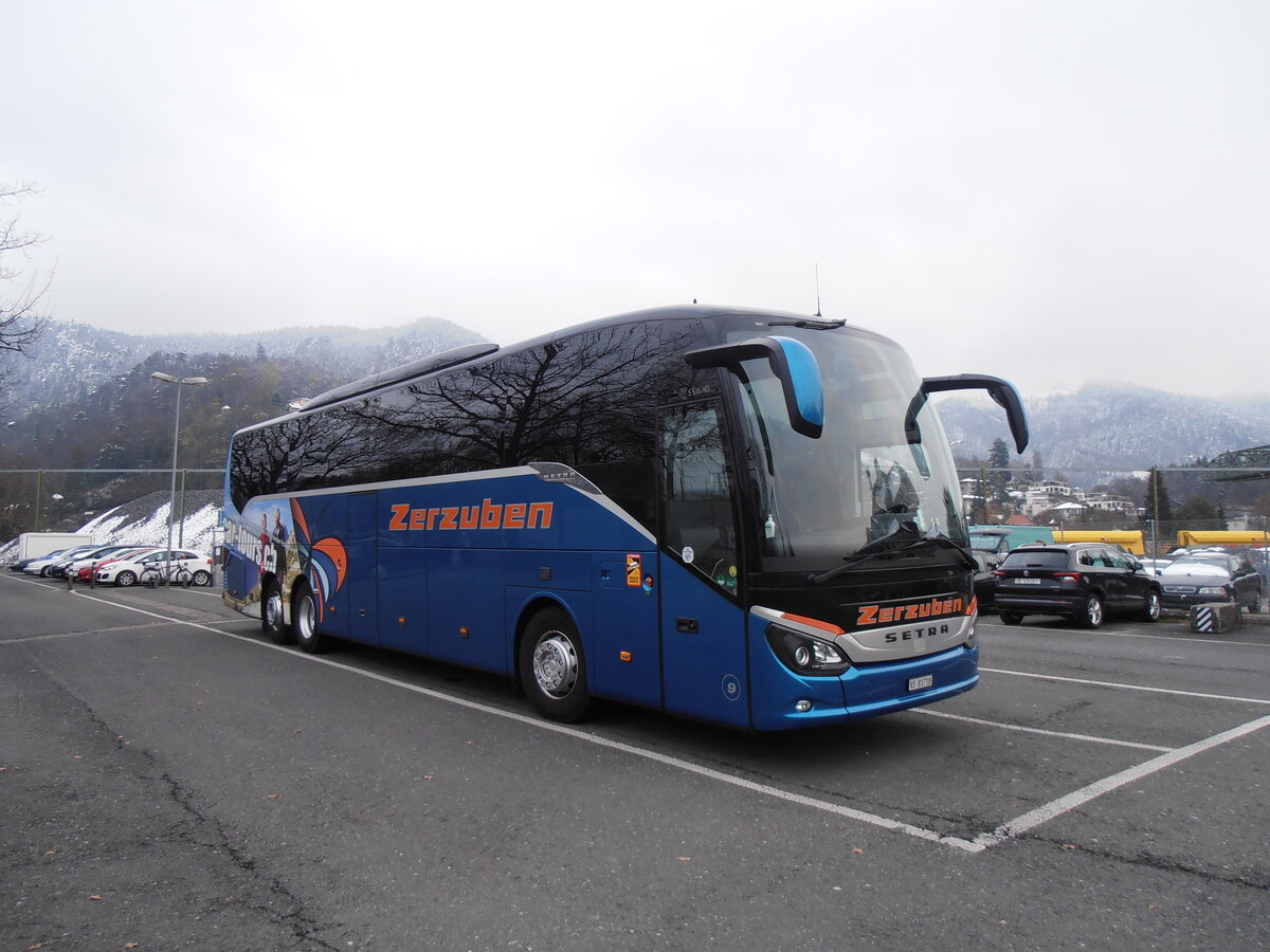 (234'200) - Zerzuben, Visp-Eyholz - Nr. 9/VS 81'718 - Setra am 4. April 2022 in Thun, Seestrasse