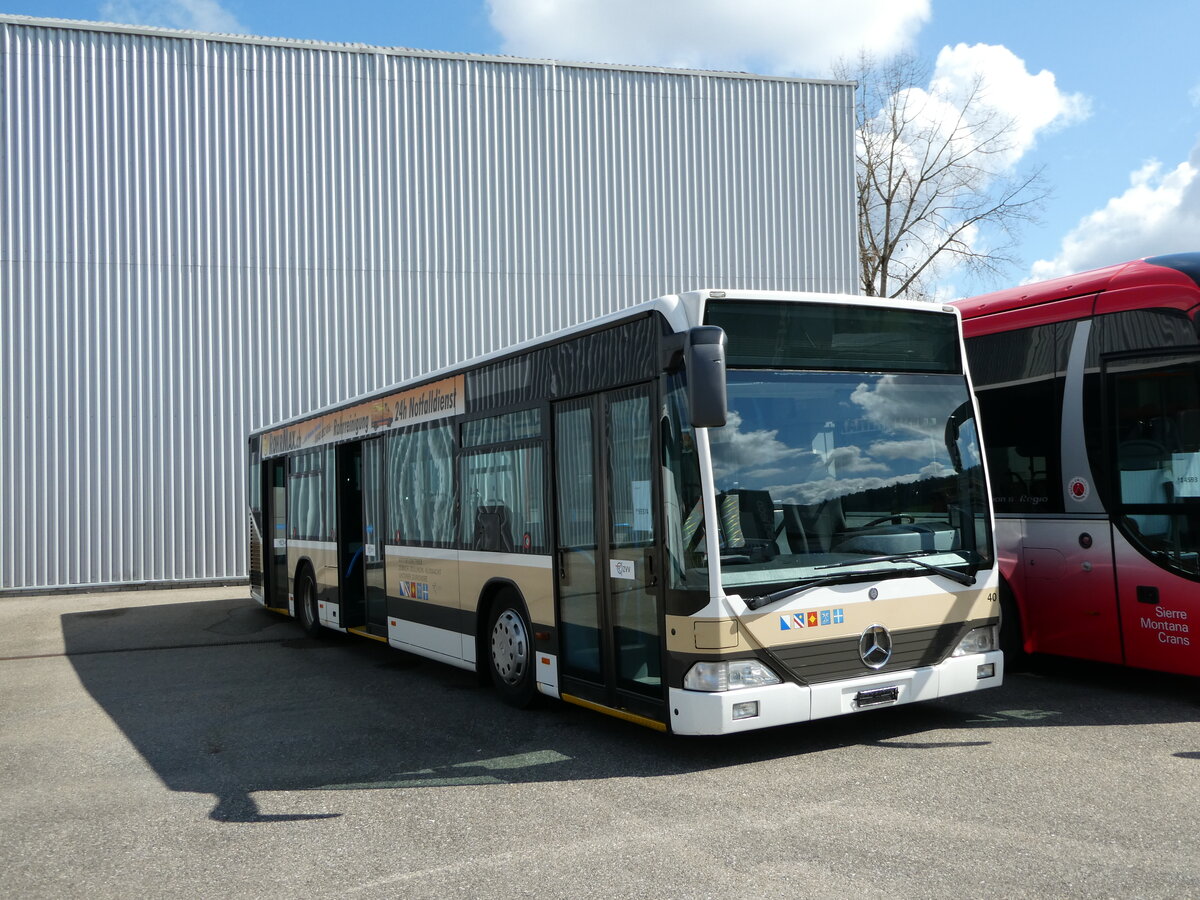 (234'313) - AZZK Zollikon - Nr. 40 - Mercedes am 10. April 2022 in Winterthur, EvoBus