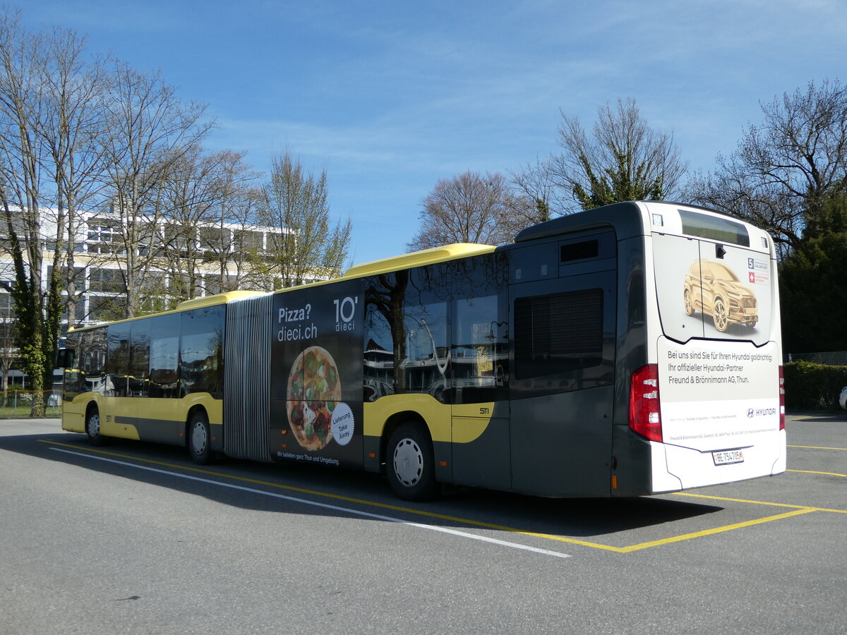 (234'391) - STI Thun - Nr. 705/BE 754'705 - Mercedes am 11. April 2022 bei der Schifflndte Thun