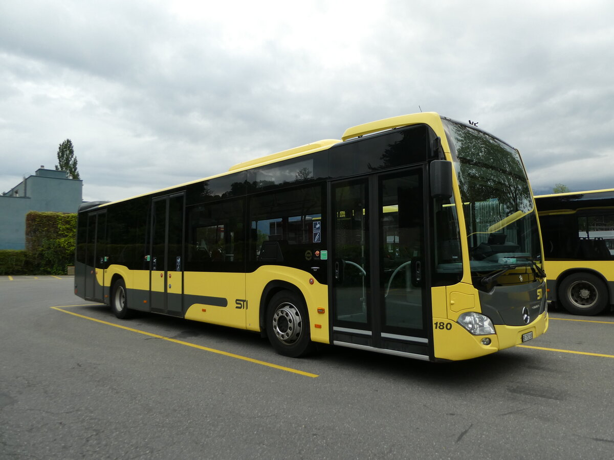 (235'508) - STI Thun - Nr. 180/BE 752'180 - Mercedes am 8. Mai 2022 bei der Schifflndte Thun