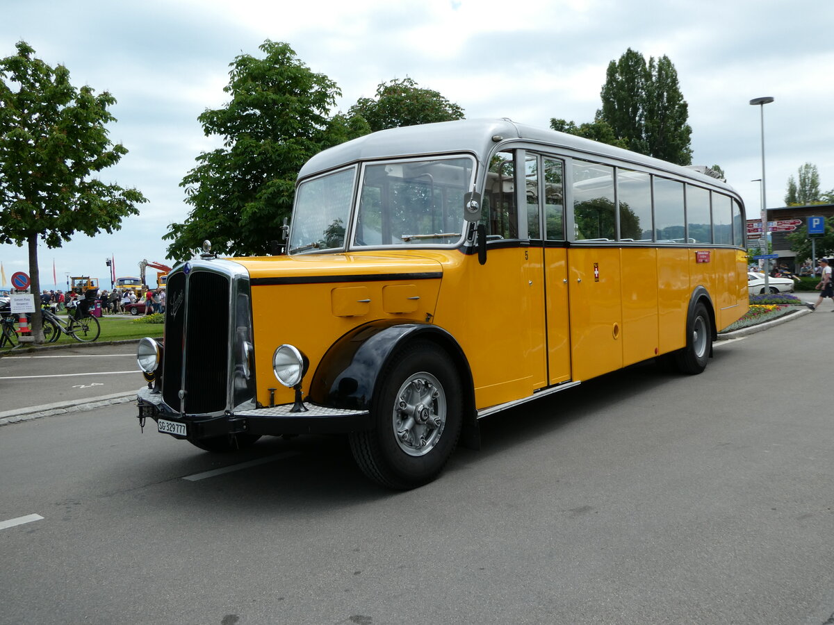 (236'075) - Baumgartner, Horn - Nr. 5/SG 329'777 - Saurer am 21. Mai 2022 in Arbon, Arbon Classics