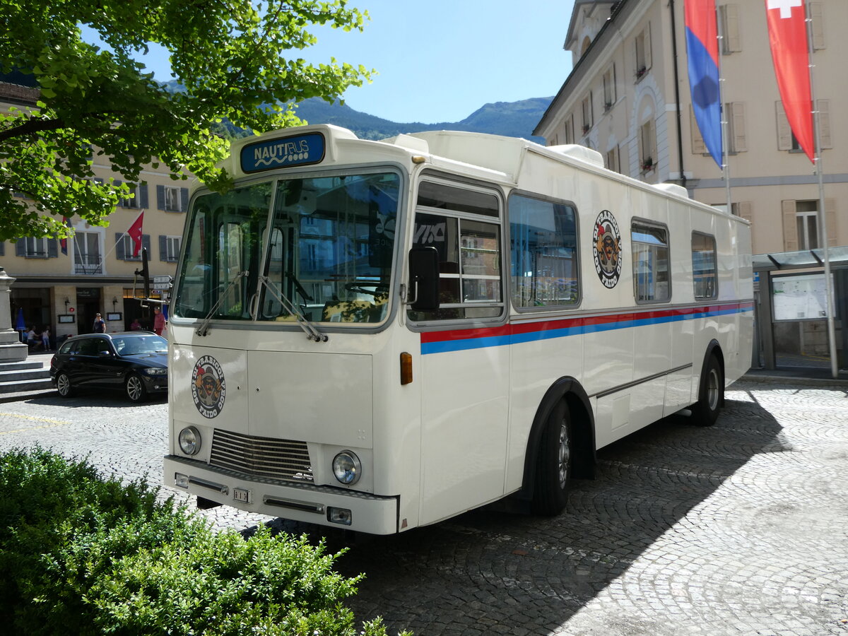 (237'130) - Barenco, Faido - Saurer/Tscher-Lepori (ex Repubblica e Cantone Ticino, Bellinzona; ex P 24'672) am 12. Juni 2022 in Faido, Post 